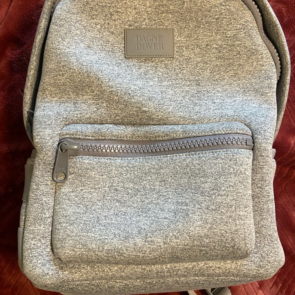 Dagne Dover Medium Dakota neoprene backpack heather gray